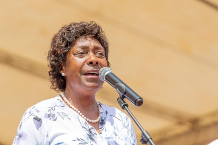  Kitui governor Charity Ngilu has slammed Deputy President William Ruto for causing confusion between Kenya and foreign trade partners.  Photo: Charity Ngilu/Facebook. 