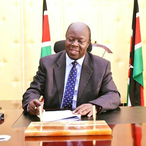 A children’s court in Kitale has slapped former Trans Nzoia governor Patrick Khaemba with KSh 236,000 for child upkeep every month.