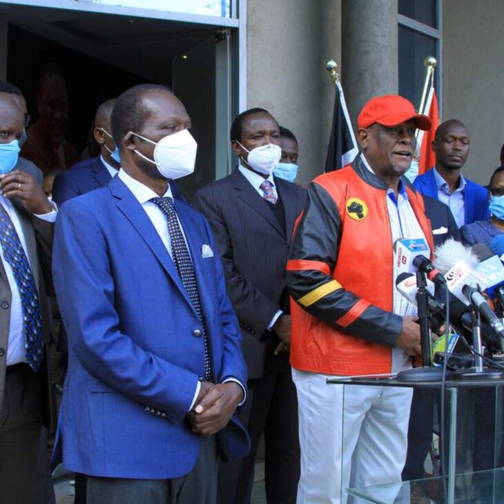 Jubilee party in pre-election coalition deal with Raila Odinga