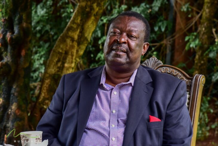 Musalia Mudavadi dismisses possibility of being Raila's running mate.