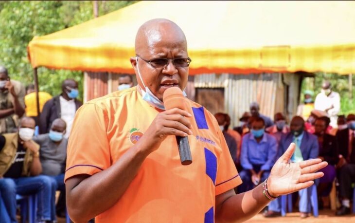 ODM MP Pavel Oimeke has announced that he will be exiting active politics at the end of his term after serving for only 15 months. Photo: Raila Odinga/Twitter.