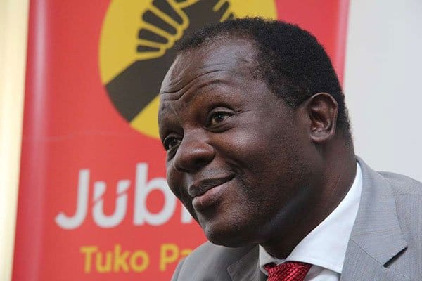 Jubilee Secreatary General Rahael Tuju admitted a William Ruto impeachment motion is no mean task and will distract a focused Uhuru Kenyatta. Photo: Jubilee party/Twitter.
