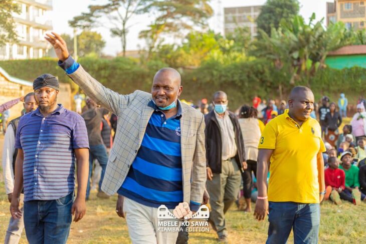 The number of registered voters is estimated to hit 7 million after the final lap of mass registration in December 2021. The Kikuyu community believes the 2022 presidential election will be won or lost there, Photo: Moses Kuria/Facebook.