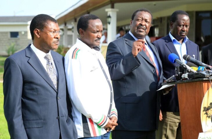 Even with the collapse of NASA, Raila Odinga stares at a possibility of a coalition with Maendeleo Chap Chap leader  Alfred Mutua.