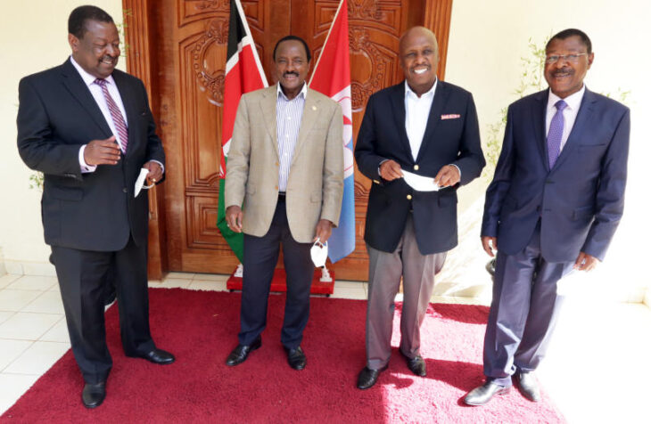 One Kenya Alliance principals lock horns over coalition flag bearer
