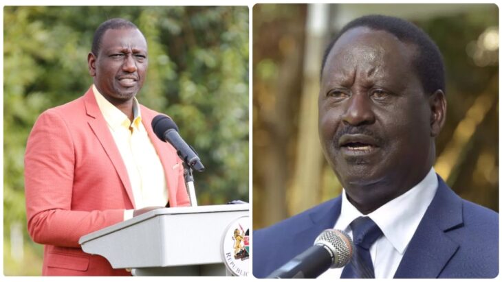 The 2022 presidential race is shaping up to be a race between Raila Odinga and William Ruto
