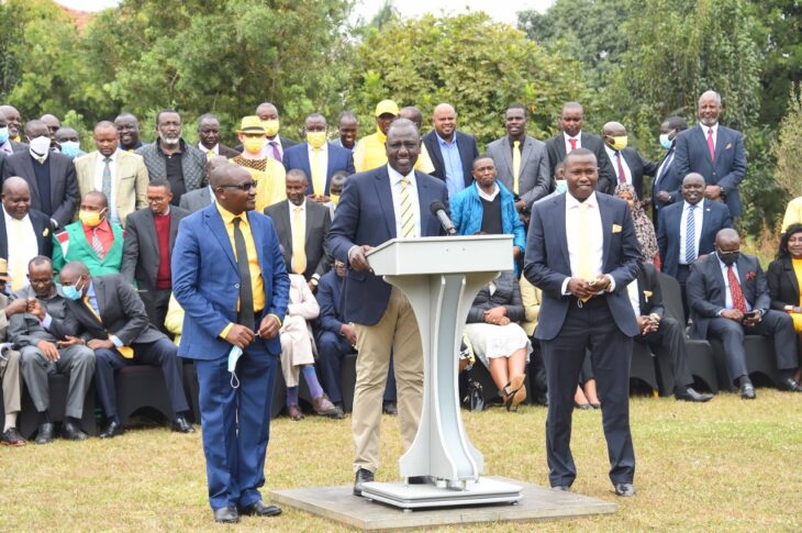 Deputy President William Ruto has embarked on a mission to calm political tempers among his supporters in the Mt Kenya region.