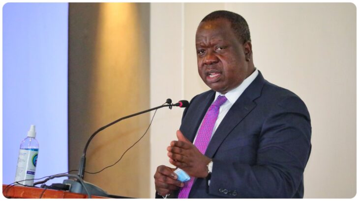 Former Interior CS Fred Matiang’i appeared before the Director of Criminal Investigation (DCI) just days after jetting back from the diaspora.