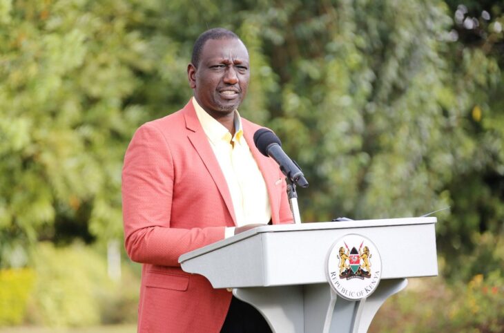 William Ruto warns his allies against supporting him blindly