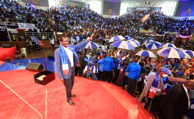 Wiper leader Kalonzo Musyoka has exuded confidence that the Azimio la Umoja –One Kenya Coalition party will form the next government if he will be picked as Raila’s presidential running mate.