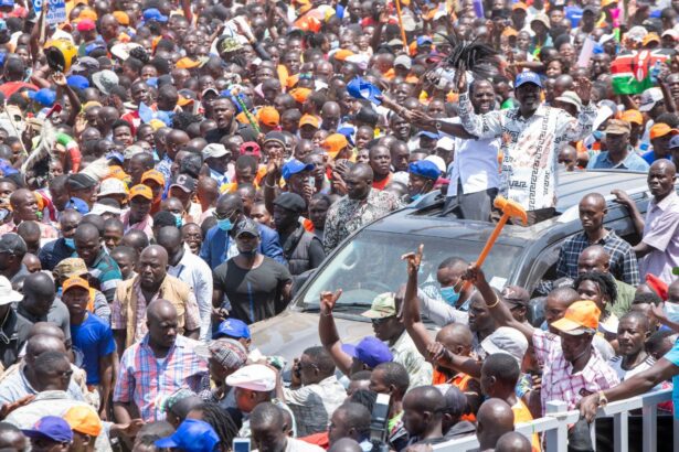 Raila asks William Ruto to prepare for defeat in presidential race 