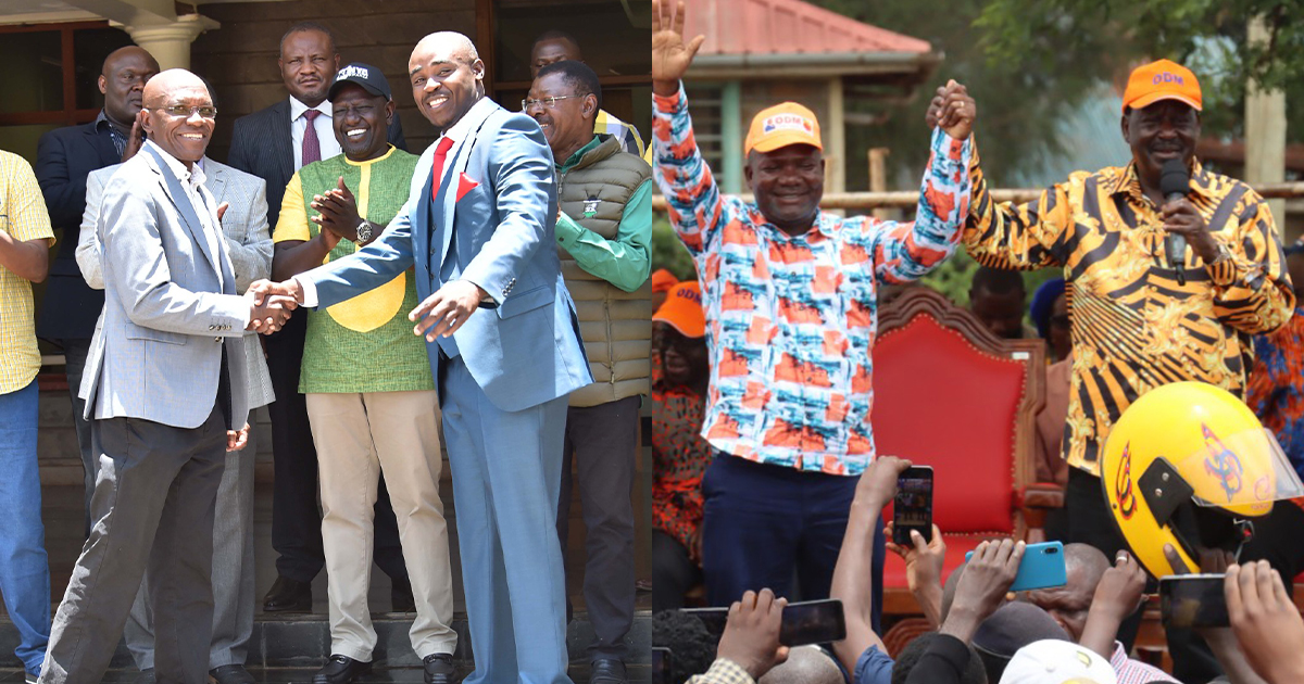 The ODM leader Raila Odinga has endorsed Fernandes Barasa, the bitter rival of Senator Cleophas Malala for the Kakamega gubernatorial seat.