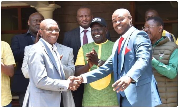 In March 2022, former Kakamega senator Boni Khalwale bowed out of the gubernatorial race and promised to drum up support for  Kenya Kwanza candidate Cleophas Malala.