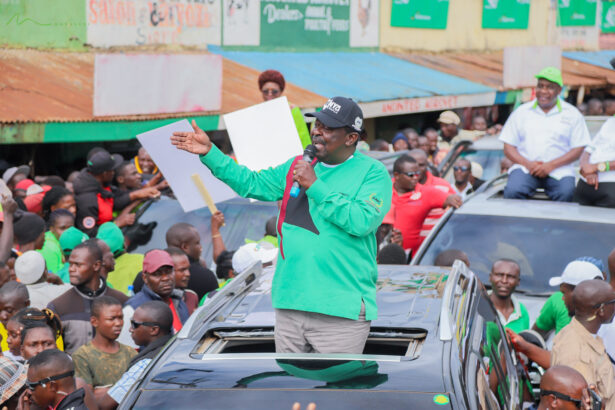 On Tuesday, August 2, Kenya’s president Uhuru Kenyatta was in Bungoma County to drum up support for Azimio la Umoja One Kenya Coalition party presidential flag bearer Raila Odinga.