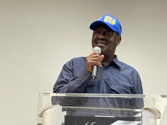 ODM leader Raila Odinga has found himself at a crossroads on who he will support in the Westlands constituency parliamentary seat.