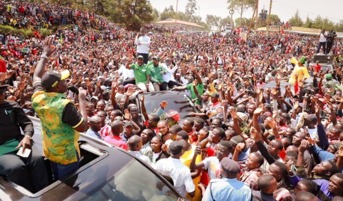 On Wednesday, July 20, the United Democratic Alliance (UDA) party presidential candidate William Ruto took his 2022 presidential campaign to Taita Taveta County as election campaigns enter the homestretch.