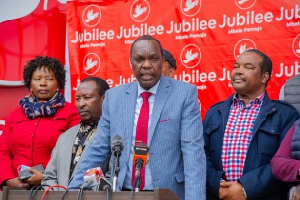 On Friday, February 10, the Jubilee Party held its National Executive Committee (NEC) meeting at Woodlands Hotel, Nakuru County.