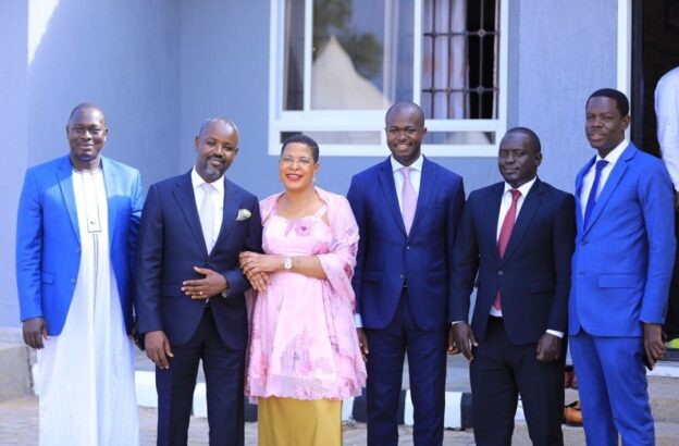 Uganda National Assembly speaker Anita Among has reportedly exchanged vows with her colleague Moses Magogo as a third wife.