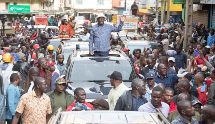 Azimio la Umoja One Kenya Coalition Party leader Raila Odinga on Thursday, April 13, announced the return of weekly protests.