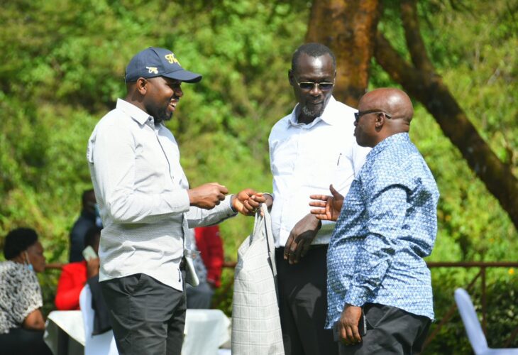 Rift Valley politicians have laid some demands on the table ahead of President Uhuru’s tour to the region. Photo: Kipchumba Murkomen/Twitter.