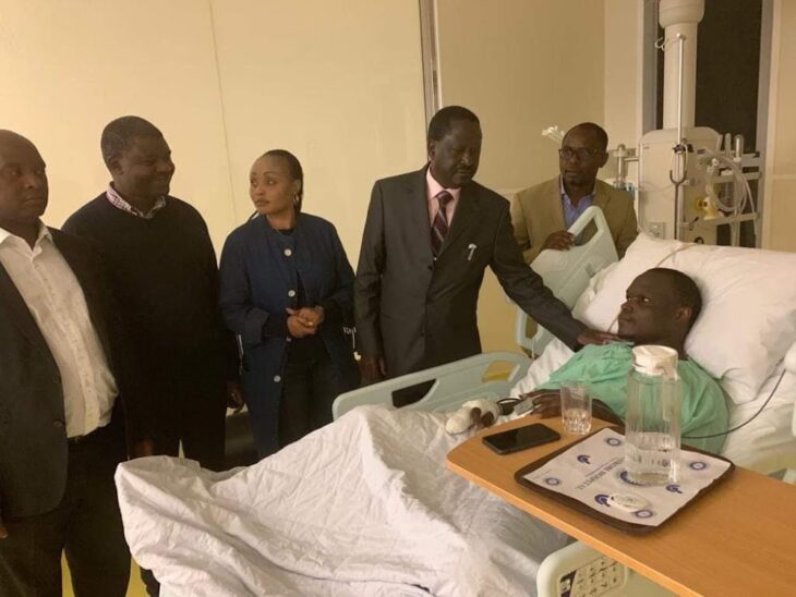 Norman Magaya was a tough-talking figure in the run-up to the 2017 General Election but spent the better part of 2018 and 2019 in hospital, a time he claimed the ODM brigade led by Raila Odinga had neglected him. Photo: the Star.