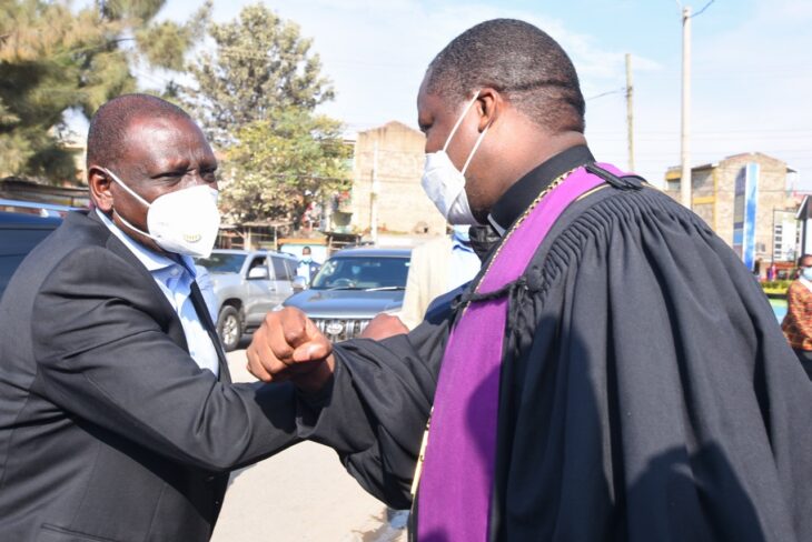 Kalonzo Musyoka sentiments on church donations is an echo of what ODM Raila Odinga upholds. Photo: William Ruto/Twitter.