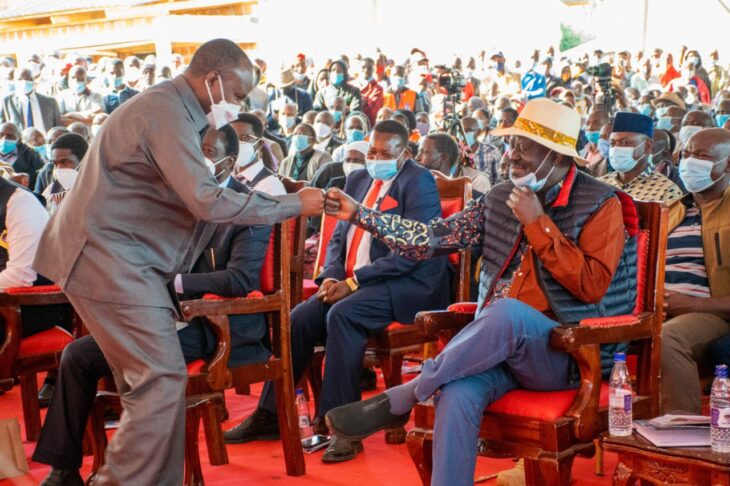 There is division in ODM Party due to the rising influence of Suna East MP, Junet Mohammed, and his closeness to Raila Odinga.