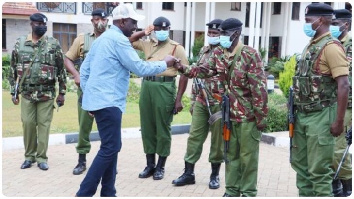 Police officers guarding William Ruto home say they’re denied food