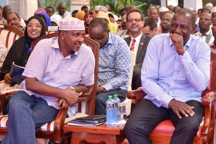 Gatundu MP Moses Kuria has warned that his Garissa Township counterpart Aden Duale can be a dangerous man if he comes close to State House.