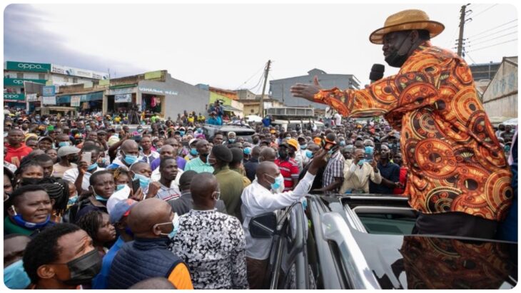 Raila Odinga says he won't vie for presidency if his supporters fail to register as voters