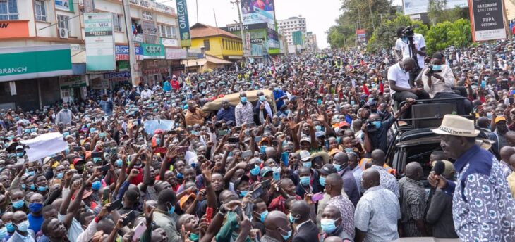 Kericho Senator Aarom Cheruiyot, an ally of William Ruto has reacted to Raila’s massive rally at Eldoret town held on Friday, October 15.