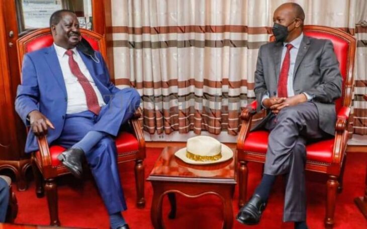 Tell-Tale signs Nakuru Governor could be Raila Odinga's running mate in 2022