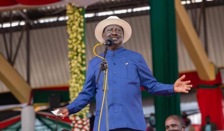Raila Odinga woes Mt Kenya votes with Ksh 10 million medical equipment to Kigumo hospital