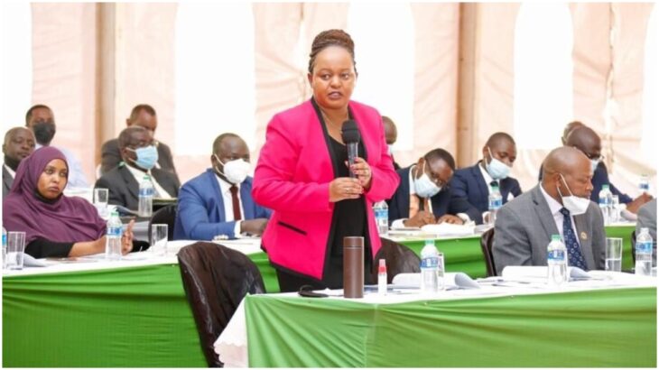 A section of women leaders from the Mt Kenya region is now pushing Kirinyaga Governor Anne Waiguru to be named as Deputy President William  Ruto’s presidential running mate.
