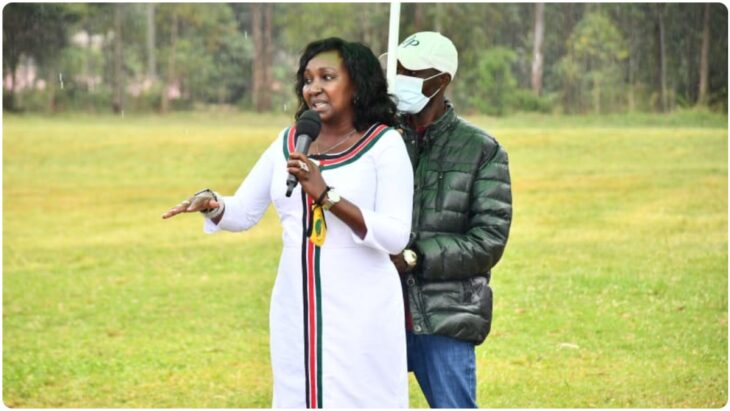  Uasin Gishu Woman Representative Gladys Boss Shollei has termed as ‘inconsequential’ the Jubilee planned move to expel defectors from the party. Photo: Gladys Shollei/Twitter.