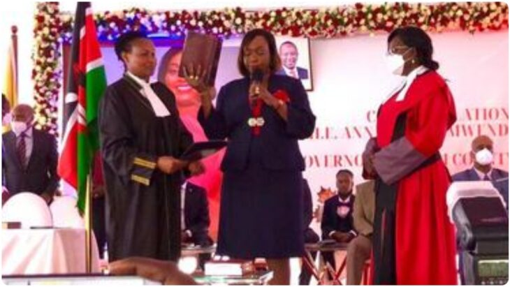 Anne Kananu: Nairobi County’s third governor sworn in