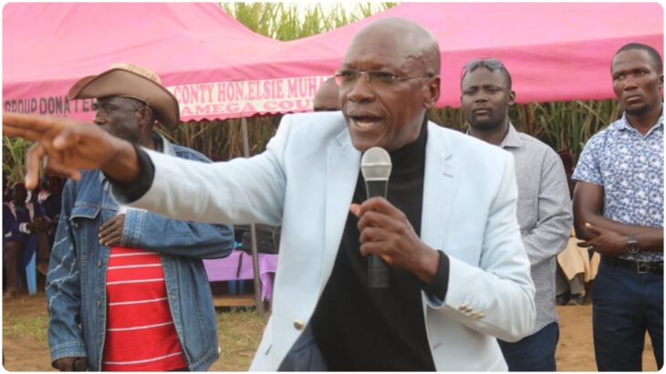 Former senator Boni Khalwale has dropped his Kakamega gubernatorial bid in favor of Cleophas Malala ahead of the August 9, General Election.