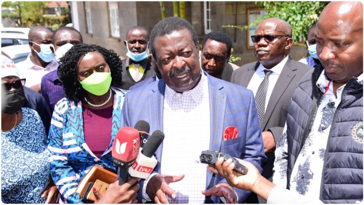 Musalia Mudavadi angered by links to William Ruto ahead of 2022 elections