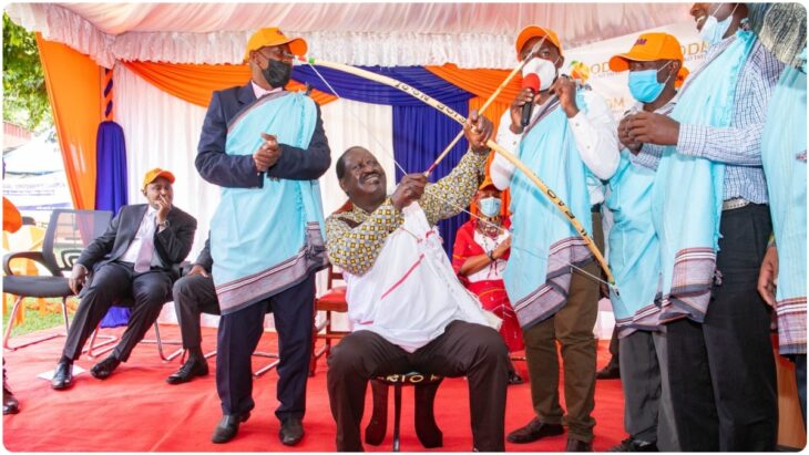 Raila Odinga men ask DP Ruto to prepare to readily accept defeat in 2022