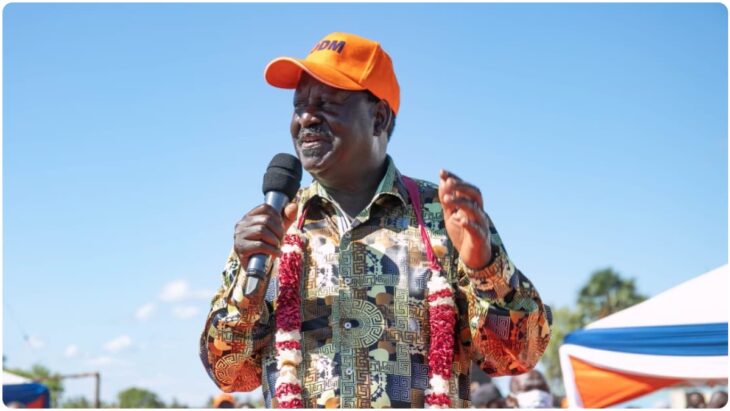 Doctors ask Raila to rest days after Ruto ally warned him against heavy campaigning