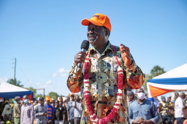 ODM leader Raila Odinga has welcomed the consensus method as a way to avert nominations disputes in the party ahead of the 2022 General Election.