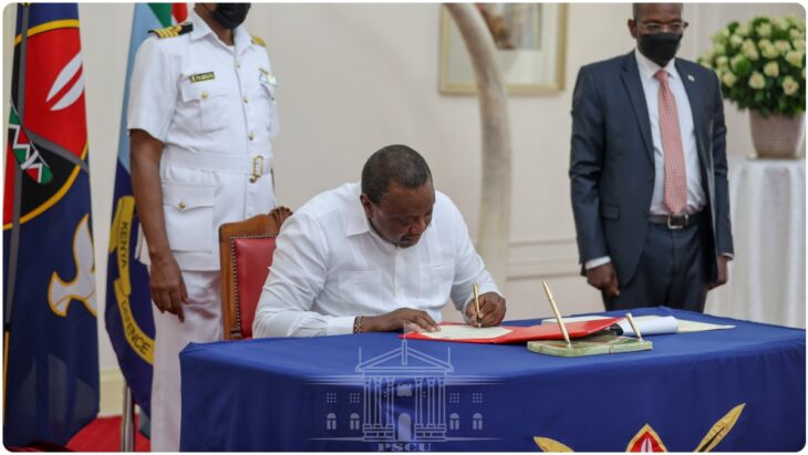 President Uhuru signs law locking out secret lovers from inheriting wealth