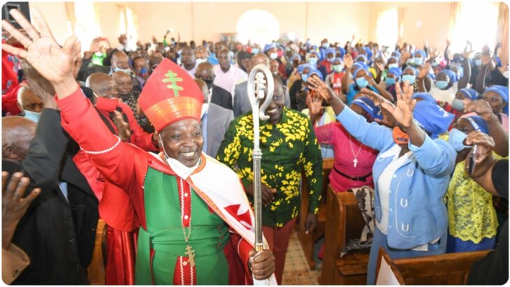 Nyeri Pastor tells church that William Ruto must get his 10 years after Uhuru