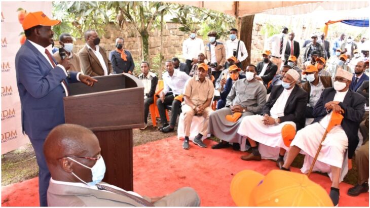 Raila Odinga: ODM to hold nominations in areas where aspirants won't settle on one person
