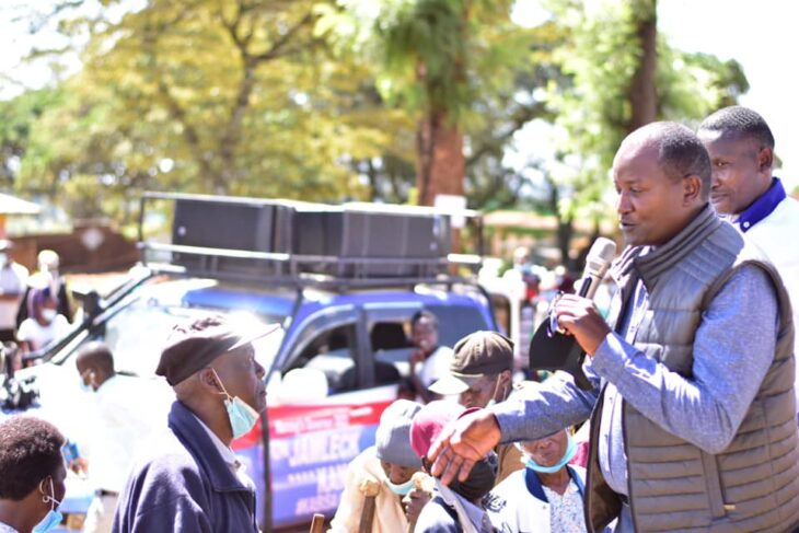  Murang’a Gubernatorial hopeful Jamleck Kamau has said the Mount Kenya region currently does not have a strong candidate who can pull crowds to vote for their party like President Uhuru Kenyatta when he was vying for the presidency in 2013 and 2017. Photo: Jamleck Kamau/Facebook.