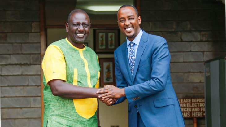 On Tuesday, July 27, Deputy President William Ruto arrived at the Catholic University of East Africa (CUEA) for presidential debate.