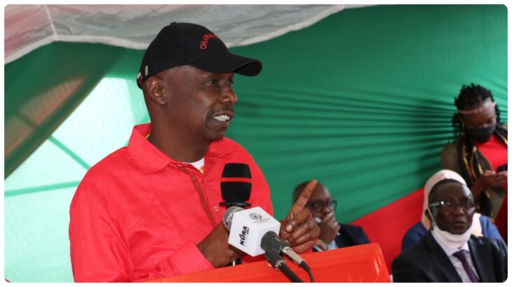Gideon Moi warns William Ruto against trusting huge political rallies ‘crowd is not votes’ 