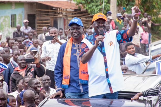 Presidential front runners Raila Odinga and William Ruto have differed on whether the Independent Electoral and Boundaries Commission (IEBC) should use a manual register to identify voters during the polling day.