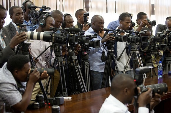 The media fraternity has condemned with the strongest terms possible the violence unleashed on two journalists by ODM leader Raila Odinga's supporters.