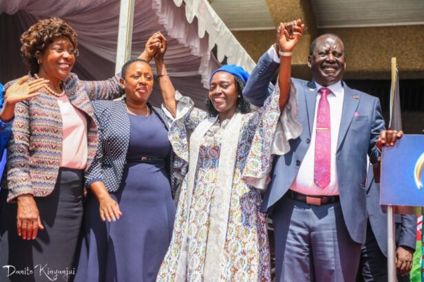 Today ODM leader Raila Odinga settled on the former Justice Minister Martha Karua as his presidential running mate ahead of the August polls.